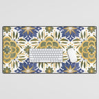 Tile floral nature Modern BY Desk Mat Gallery Image 1