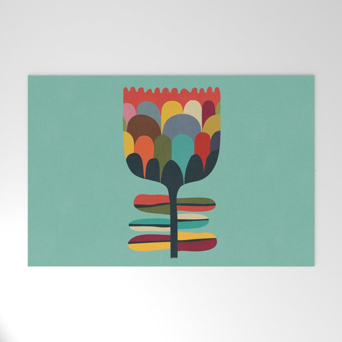 Flower Poet Welcome Mat Gallery Image 1