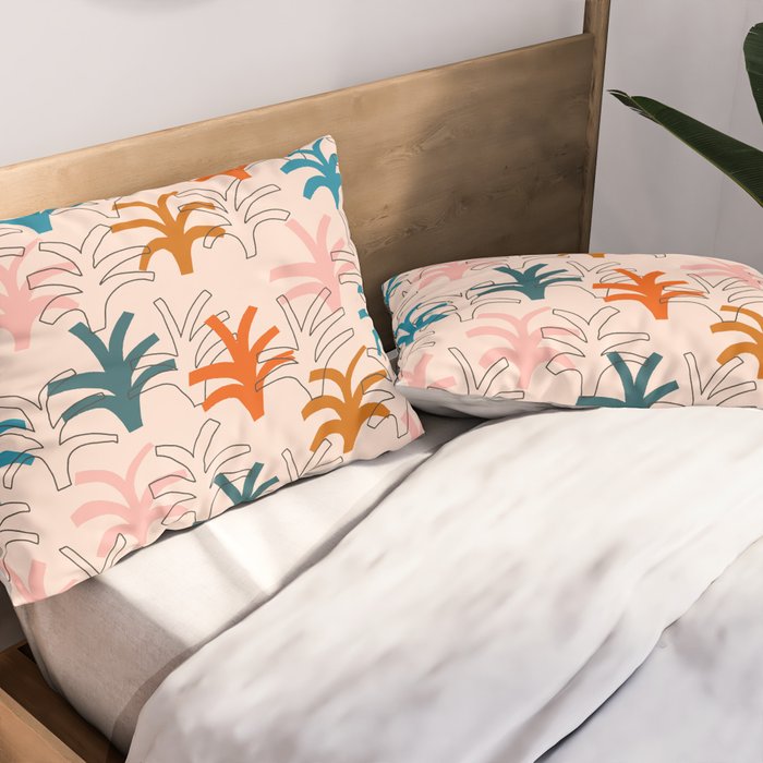Palm grove Pillow Sham Gallery Image 2