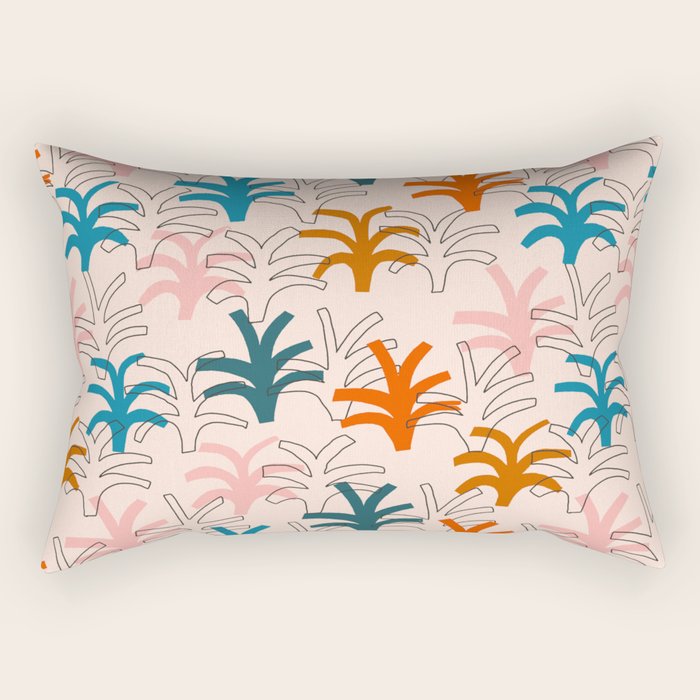 Palm grove Rectangular Pillow Gallery Image 2