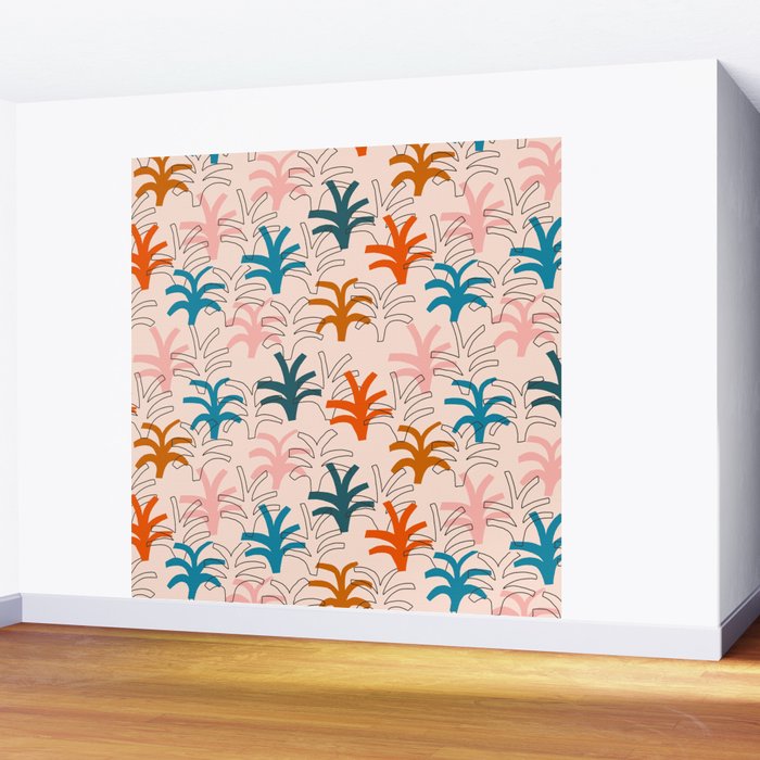 Palm grove Wall Mural Gallery Image 2