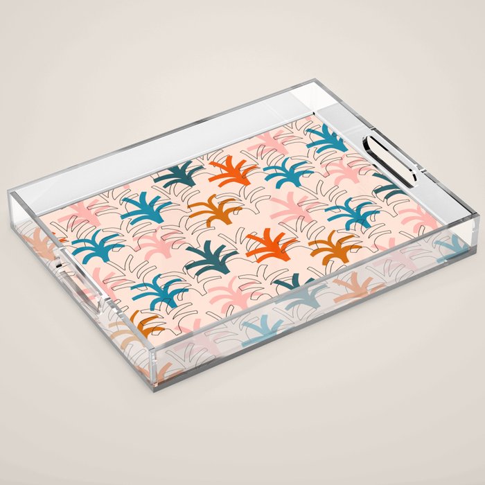 Palm grove Acrylic Tray Gallery Image 1