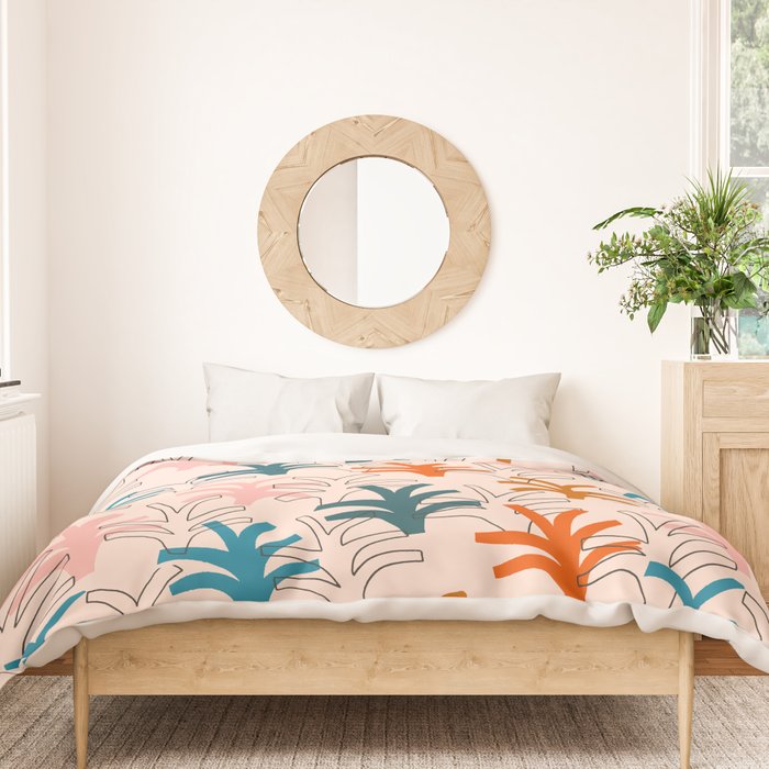 Palm grove Duvet Cover Gallery Image 3