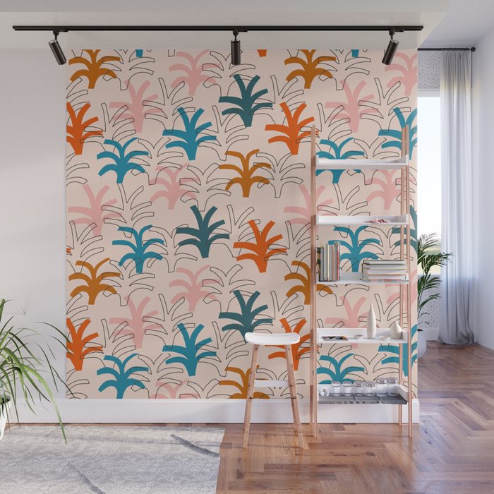 Palm grove Wall Mural Gallery Image 1