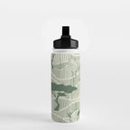 Wildlife Safari Savannah green Water Bottle Gallery Image 2