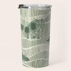 Wildlife Safari Savannah green Travel Mug Gallery Image 3