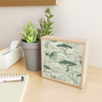 Wildlife Safari Savannah green Mini Art Print Gallery Image 2