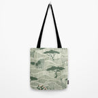 Wildlife Safari Savannah green Tote Bag Gallery Image 2