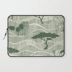 Wildlife Safari Savannah green Laptop Sleeve Gallery Image 1