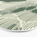 Wildlife Safari Savannah green Bath Mat Gallery Image 3
