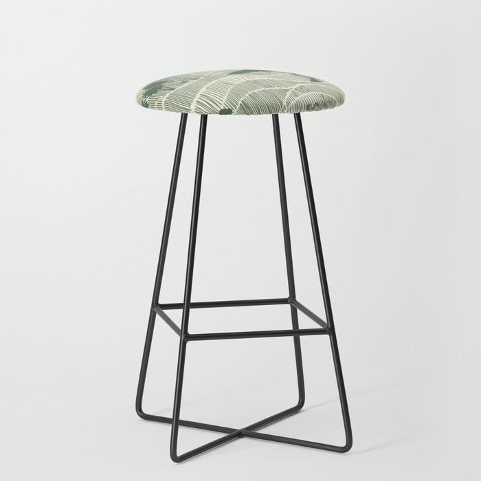 Wildlife Safari Savannah green Stool Gallery Image 1