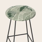 Wildlife Safari Savannah green Stool Gallery Image 2