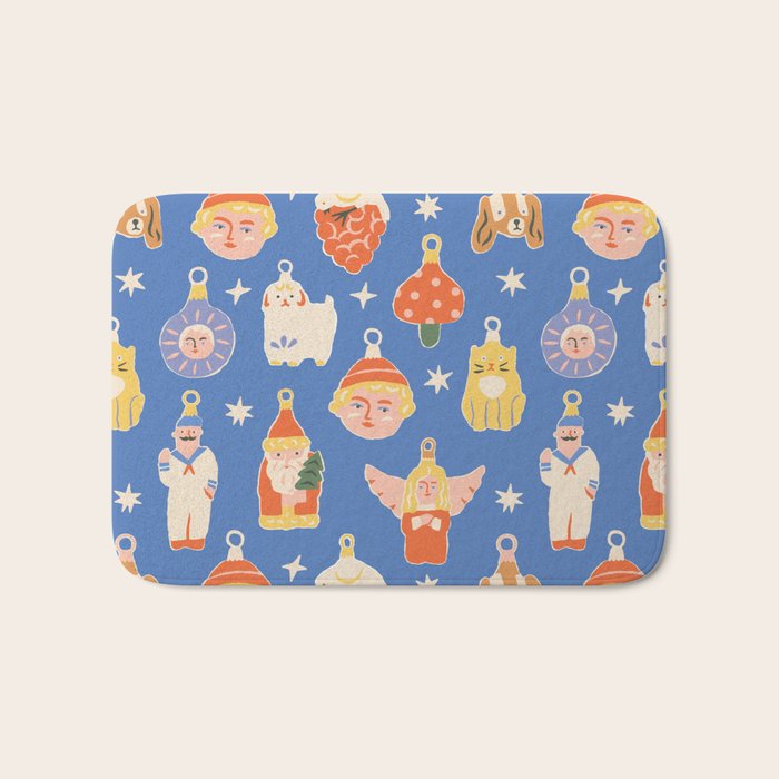 Christmas baubles Bath Mat Gallery Image 1