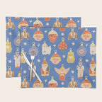 Christmas baubles Placemat Gallery Image 1