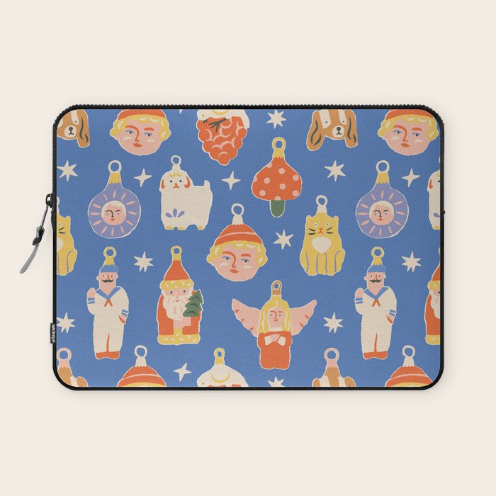 Christmas baubles Laptop Sleeve Gallery Image 1