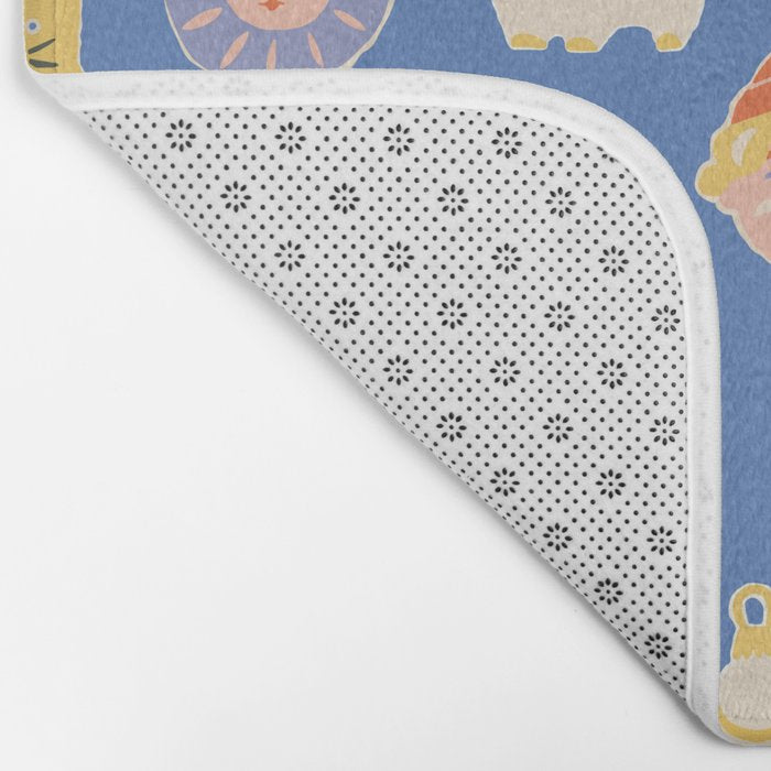 Christmas baubles Bath Mat Gallery Image 2