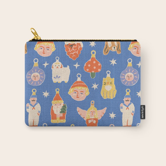 Christmas baubles Carry All Pouch Gallery Image 1