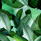 Banana palm leaf tropical jungle green Coffee Mug Gallery Image 2