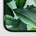 Banana palm leaf tropical jungle green Laptop Sleeve Gallery Image 3
