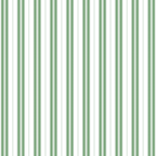 Fern Green and White Narrow Vertical Vintage Provincial French Chateau Ticking Stripe Coffee Mug Gallery Image 2