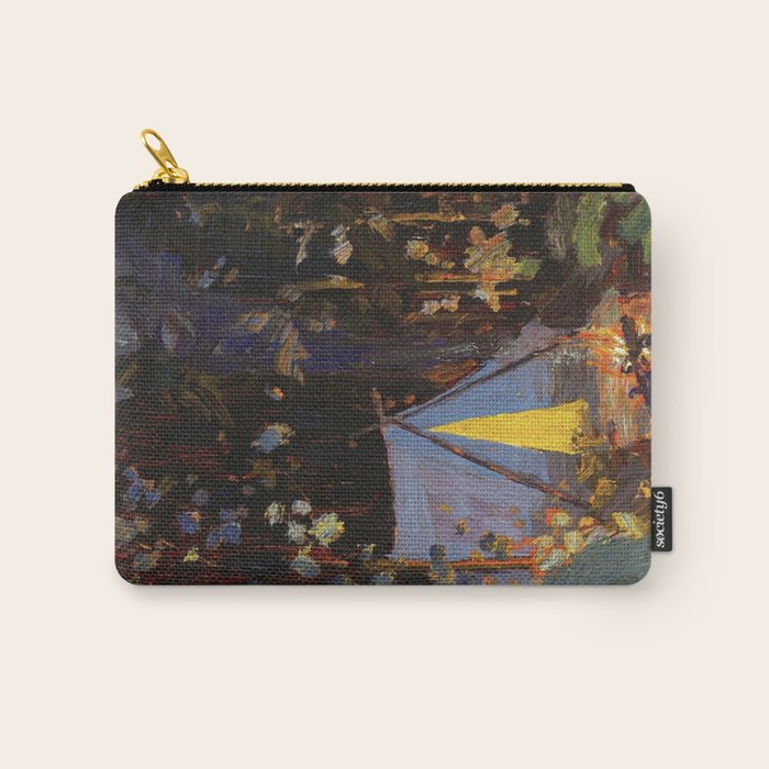 Tom Thomson Campfire 1916 Canadian Landscape Artist Carry All Pouch Gallery Image 1