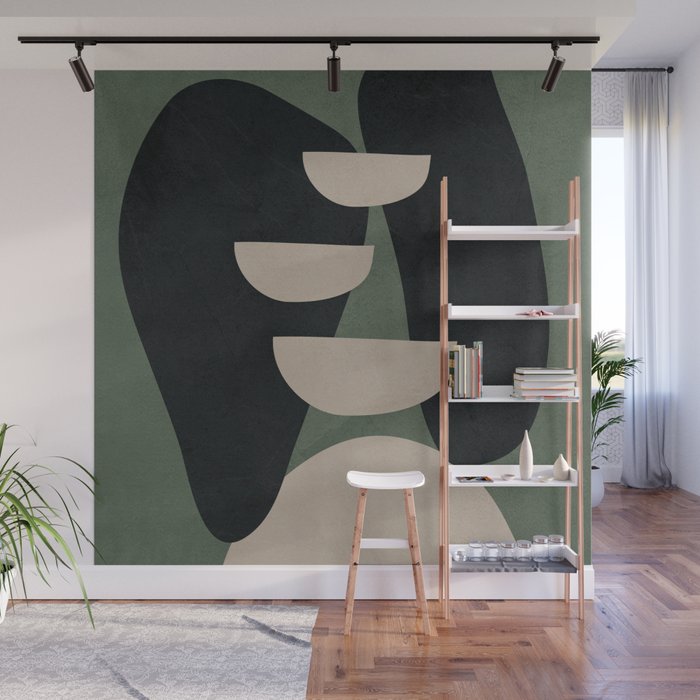 Abstract Balance 3 Wall Mural Gallery Image 1