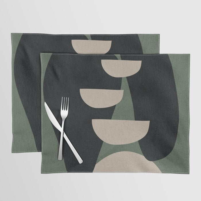 Abstract Balance 3 Placemat Gallery Image 1
