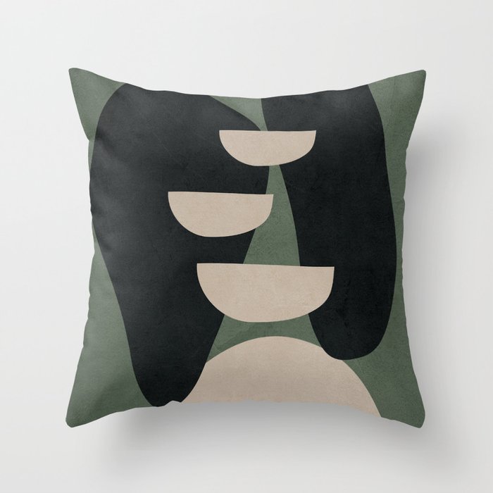 Abstract Balance 3 Throw Pillow Gallery Image 6