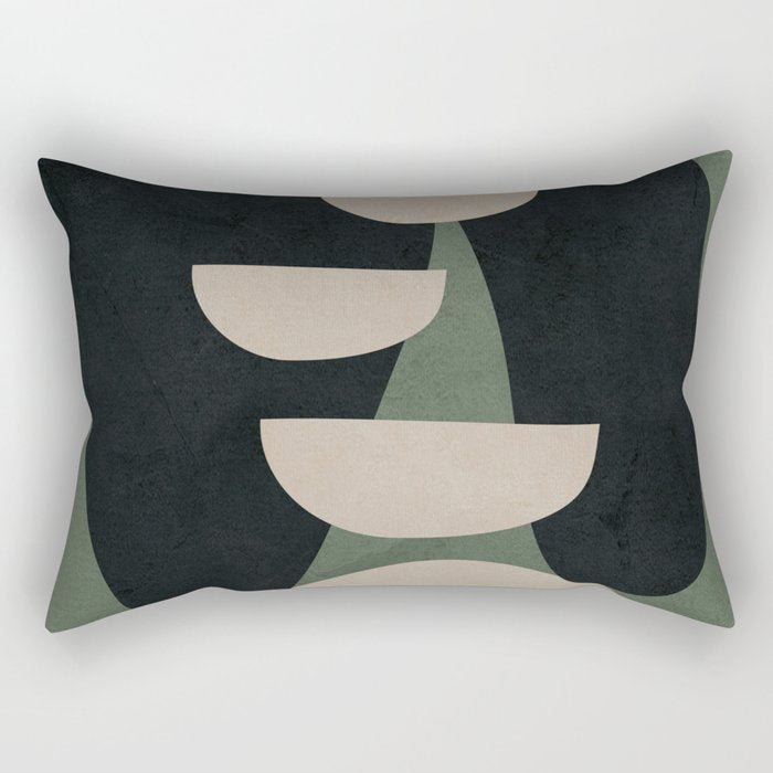 Abstract Balance 3 Rectangular Pillow Gallery Image 2
