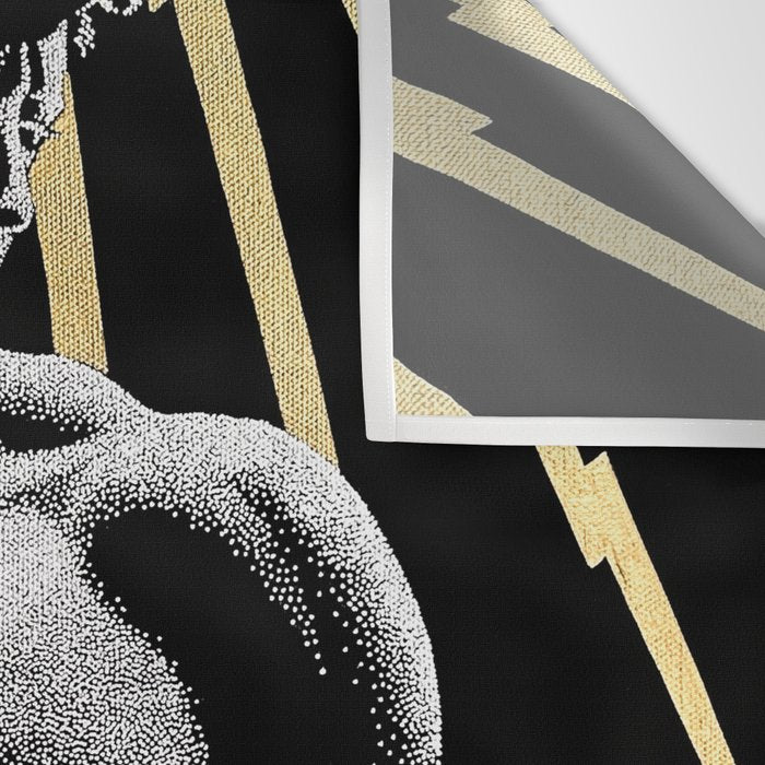 Strength of Zeus (Gold doesn't print shiny) Wall Tapestry Gallery Image 3