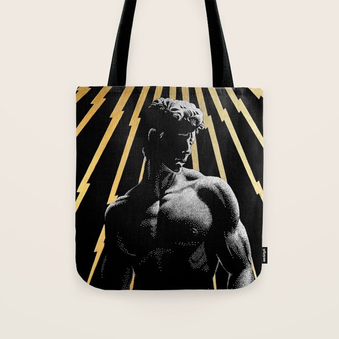 Strength of Zeus (Gold doesn't print shiny) Tote Bag Gallery Image 1