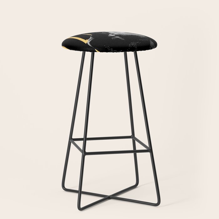 Strength of Zeus (Gold doesn't print shiny) Stool Gallery Image 1