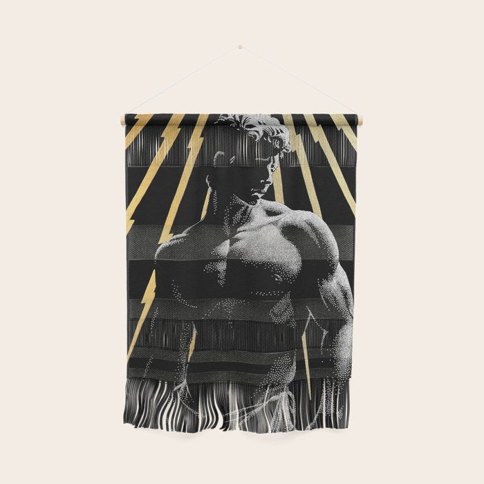 Strength of Zeus (Gold doesn't print shiny) Wall Hanging Gallery Image 1