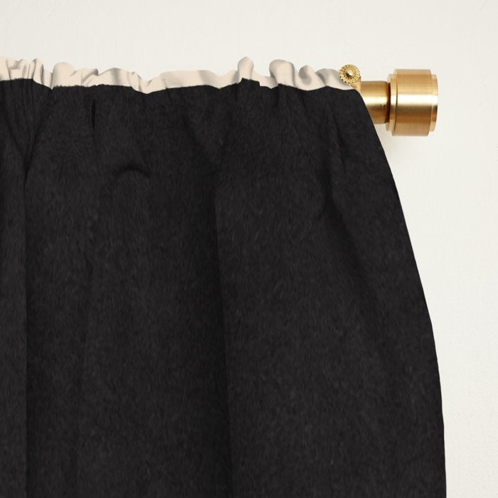 Minimalist wildflowers 3 Window Curtain Gallery Image 2