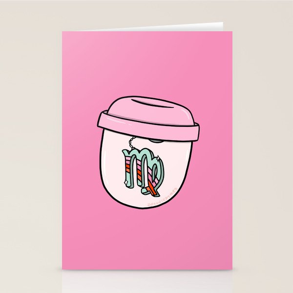 Virgo Keychain Stationery Card Gallery Image 1