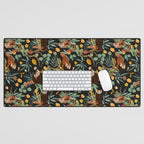 RED PANDAS IN DARK WILD NATURE Desk Mat Gallery Image 1