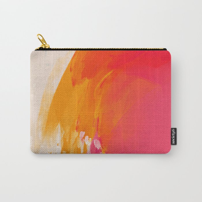 The Bright Abstract Waterfall Carry All Pouch Gallery Image 1