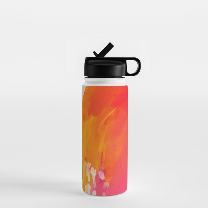 The Bright Abstract Waterfall Water Bottle Gallery Image 1