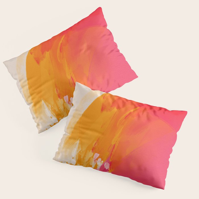 The Bright Abstract Waterfall Pillow Sham Gallery Image 3