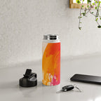 The Bright Abstract Waterfall Water Bottle Gallery Image 4