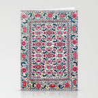 Shakhrisyabz Suzani Uzbekistan Embroidery Print Stationery Card Gallery Image 2