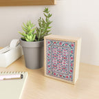 Shakhrisyabz Suzani Uzbekistan Embroidery Print Mini Art Print Gallery Image 2