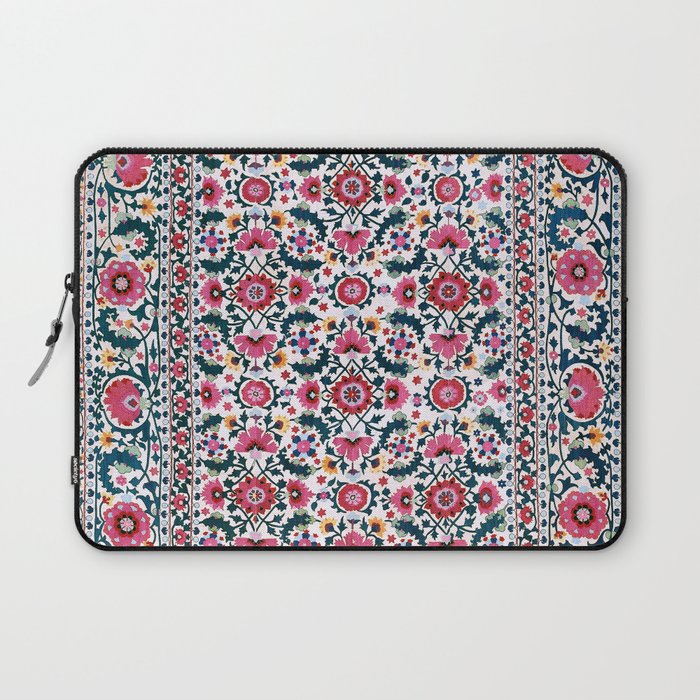 Shakhrisyabz Suzani Uzbekistan Embroidery Print Laptop Sleeve Gallery Image 1