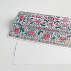 Shakhrisyabz Suzani Uzbekistan Embroidery Print Wrapping Paper Gallery Image 2