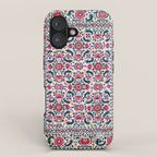Shakhrisyabz Suzani Uzbekistan Embroidery Print iPhone Case Gallery Image 1