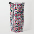 Shakhrisyabz Suzani Uzbekistan Embroidery Print Travel Mug Gallery Image 3
