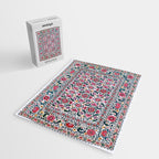 Shakhrisyabz Suzani Uzbekistan Embroidery Print Jigsaw Puzzle Gallery Image 2