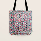 Shakhrisyabz Suzani Uzbekistan Embroidery Print Tote Bag Gallery Image 1