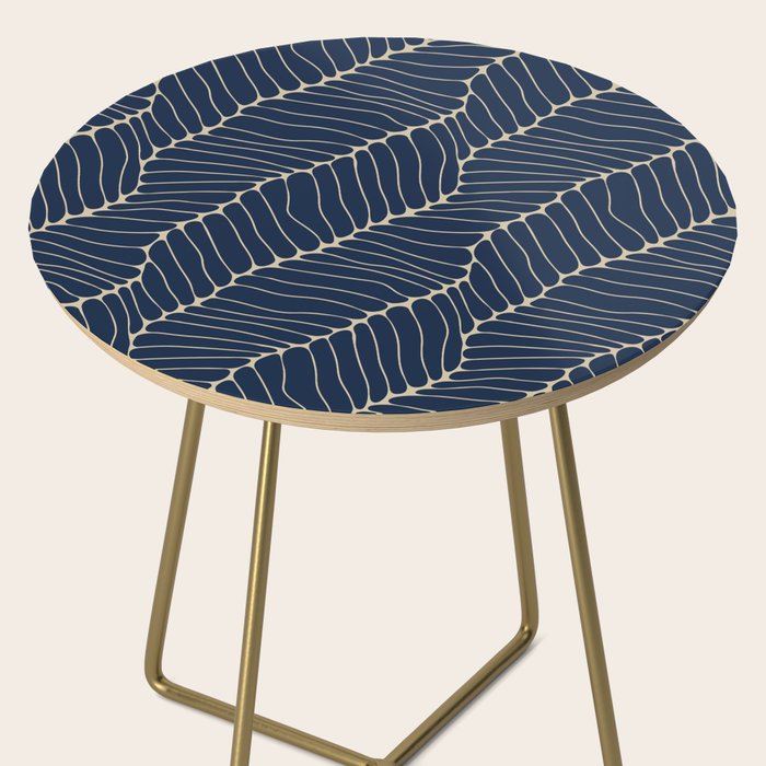 Organic Nature Navy Blue Side Table Gallery Image 2