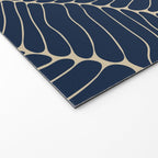 Organic Nature Navy Blue Welcome Mat Gallery Image 2